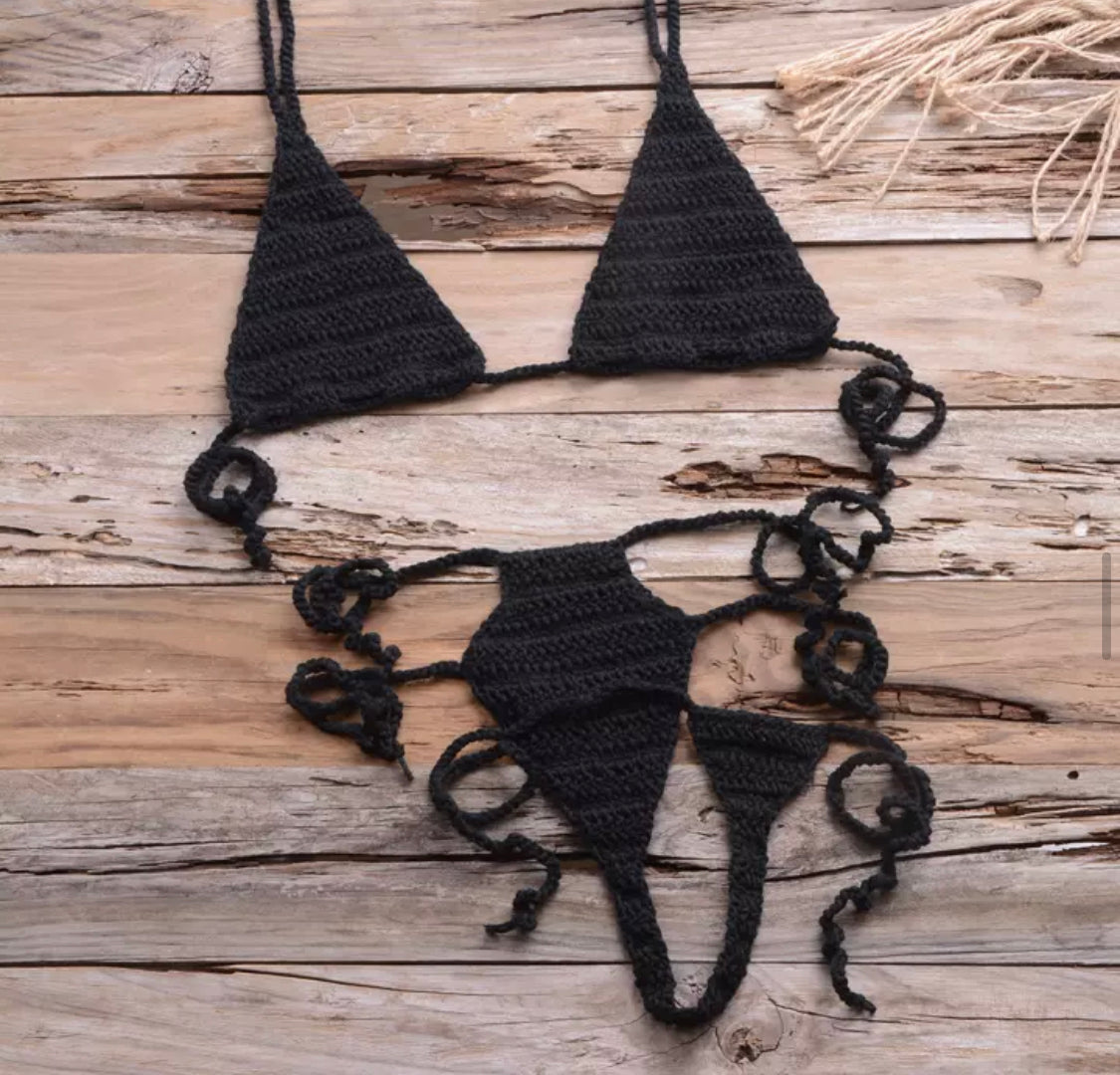 “Tahiti” crotchet bikini